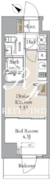 グランカーサ東中野 1002 間取り図
