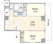 ミアカーサ雑司が谷 201 間取り図
