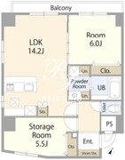 ミアカーサ雑司が谷 306 間取り図