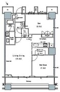 ザ・東京タワーズミッドタワー 301 間取り図