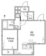 グランパセオ池袋 301 間取り図