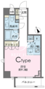 ドゥーエ南麻布 303 間取り図 ?>