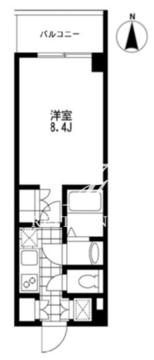 プライマル錦糸町 704 間取り図