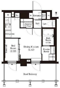 アーバンパーク江古田の森 507 間取り図