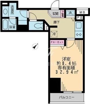 アーク銀座京橋 905 間取り図