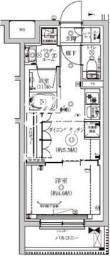 セジョリ東陽町2 310 間取り図