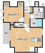 ジーグランデ千歳 201 間取り図 ?>