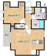 ジーグランデ千歳 401 間取り図 ?>