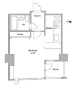 プライムスクェアシティ 313 間取り図