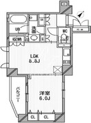 クリオ渋谷ラ・モード 305 間取り図