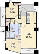 パークテラス恵比寿 1004 間取り図