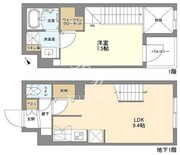 ウェルスクエア新宿戸山 103 間取り図