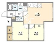 ウェルスクエア新宿戸山 504 間取り図