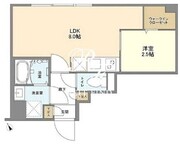 ウェルスクエア馬込2 205 間取り図