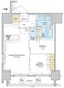 プラウドフラット錦糸町ウエスト 1306 間取り図