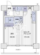 エスティメゾン大島 1407 間取り図