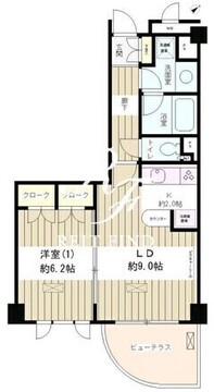 ラピュータ 306 間取り図