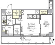 アークマーク世田谷砧 505 間取り図