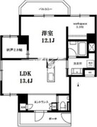 モンテヴェルデ神楽坂弐番館 305 間取り図