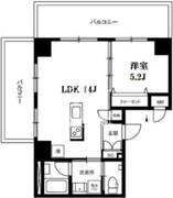 モンテヴェルデ神楽坂弐番館 405 間取り図