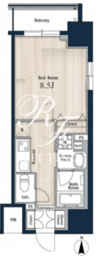 Nステージ秋葉原 1202 間取り図