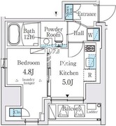 ジオエント秋葉原 401 間取り図