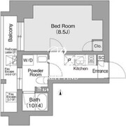 コンフォリア・リヴ森下ＭＵＴＩＯ 303 間取り図
