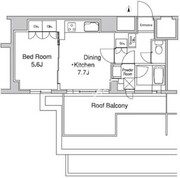 プラウドフラット蒲田2 1301 間取り図