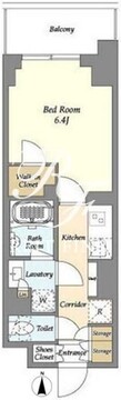 ドゥーエ亀戸 1107 間取り図