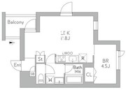 グランデュオ祖師谷5 301 間取り図