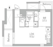 グランデュオ祖師谷5 303 間取り図