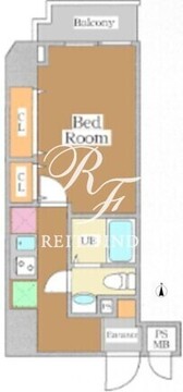 ドルチェヴィータ浅草橋 802 間取り図