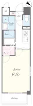 モンテルーチェ 304 間取り図