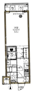 エスレジデンス新宿イースト 305 間取り図