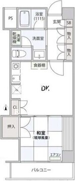 コンフォート文京小石川 410 間取り図