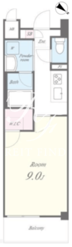 モンテルーチェ 302 間取り図