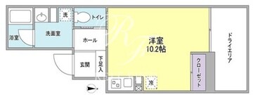ソレーユ四谷三丁目 101 間取り図