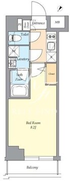 アイフラット渋谷西原 302 間取り図