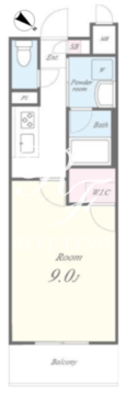 モンテルーチェ 303 間取り図