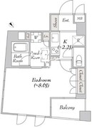 ミリアレジデンス日本橋人形町2 901 間取り図