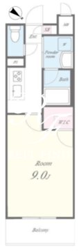 モンテルーチェ 503 間取り図