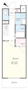 モンテルーチェ 703 間取り図