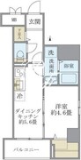 シティフォレスト森下 403 間取り図