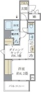 シティフォレスト森下 302 間取り図