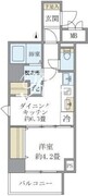 シティフォレスト森下 202 間取り図