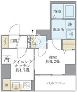 シティフォレスト森下 501 間取り図