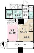 ザ・パークハウス西新宿タワー60 4602 間取り図