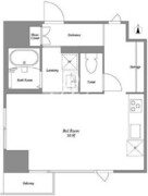 品川港南テラス 302 間取り図