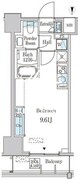 JP noie 西蒲田 604 間取り図