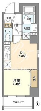 ウェルスクエア錦糸町サウス 601 間取り図